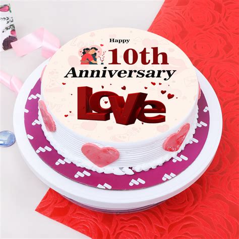 Top 84 10th Marriage Anniversary Cake Latest Awesomeenglish Edu Vn
