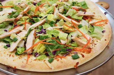 Chinese Chicken Salad Pizza Created By Diane