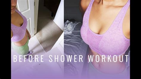 Before The Shower Workout No Equipment Youtube