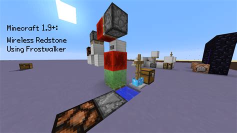 Interact with creators, learn new techniques, workflows, best practices, suggest idea. Wireless Redstone using frost walker! (Minecraft 1.9 ...