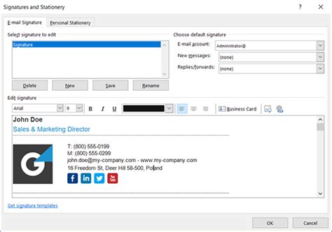 How To Set Up Email Signatures In Outlook