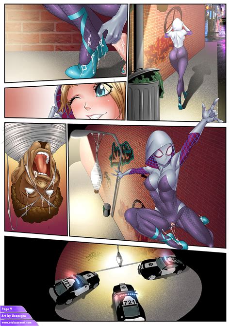 gwen stacy s amazing footjob fucktime page 9 textless by otakuapologist hentai foundry