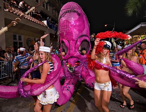Fantasy Fests Outrageous Parade Highlights Key West Festival