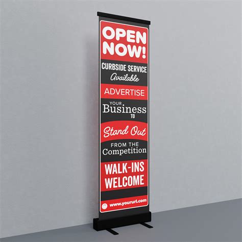 Retractable Banner Custom Banners Advanced Sign