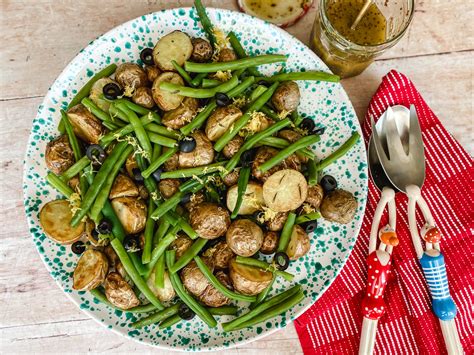 Potato Salad With Green Beans And Lemon Zest The Good Glow