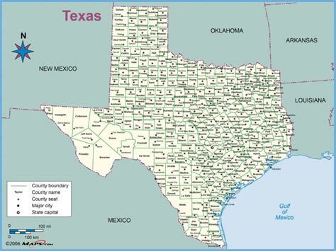 Texas Satellite Wall Map Maps Texas County Wall Map Printable Maps