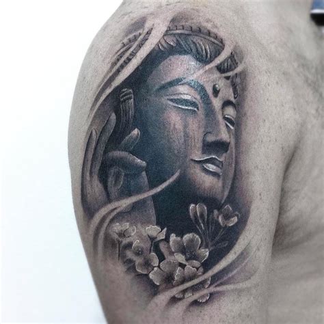 Golden buddha statues are revered throughout the world as a great symbol of buddhist teachings, and a tattoo of a golden buddha makes the most of the wonderful colors. 130+ Best Buddha Tattoo Designs & Meanings - Spiritual ...