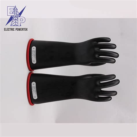 High Voltage Electrical Insulating Gloves Factory Price Electrician Prevent Electric Charging