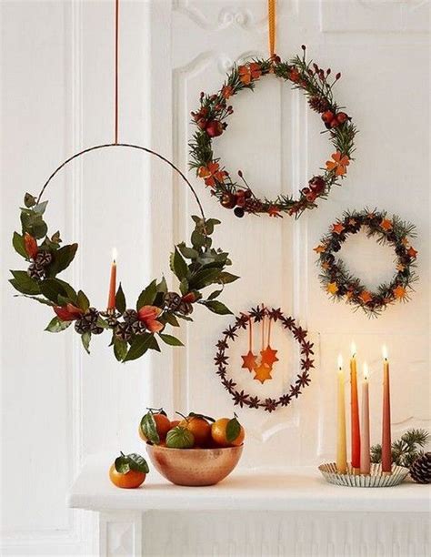 22 Simple And Brilliant Christmas Decorating Ideas Christmas Wreaths