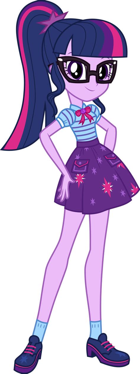 Mlp Eqg Vector Sci Twi Posing 2 By Twilirity On Deviantart