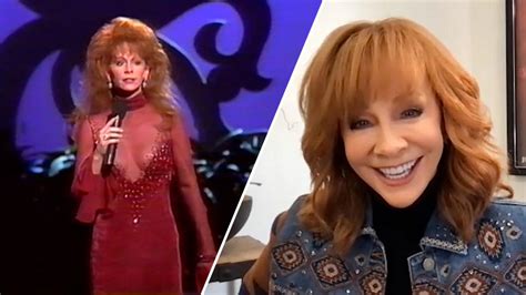 Reba Mcentire Looks Back On Her Iconic 1993 Cma Awards Red Dress