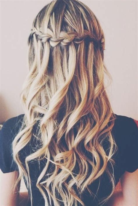 Let a small strand hang down by each ear for an extra dose of whimsy. 15 Best Long Wavy Hairstyles - PoPular Haircuts