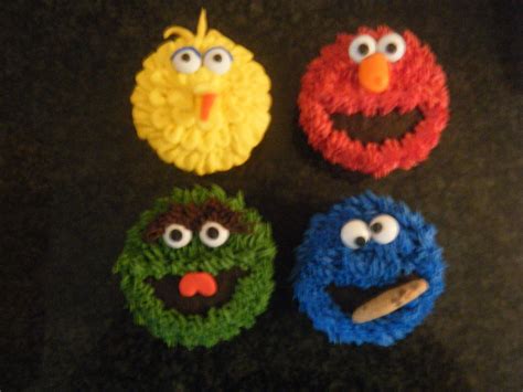Sesame Street Cupcakes Sesame Street Cupcakes Sesame Street Cupcakes