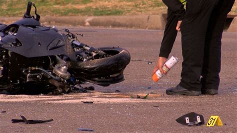 Motorcyclist Dies In Collision With Car That Then Hit Truck