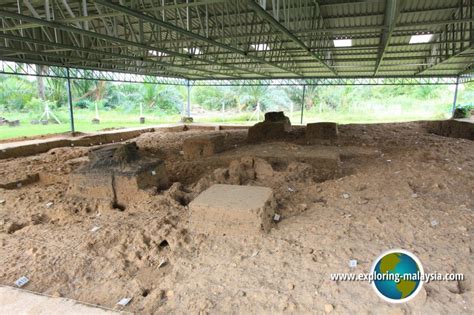 Ancient iron smelting/industrial and export centre in malay peninsula's old kedah kingdom, (now in northern malaysia). Sungai Batu Archaeological Site