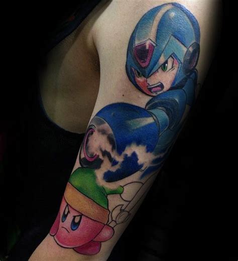 50 Megaman Tattoo Designs For Men Video Game Ink Ideas