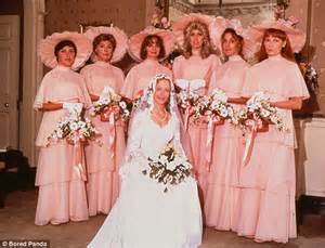 hilarious pictures reveal worst bridesmaids dresses ever daily mail online