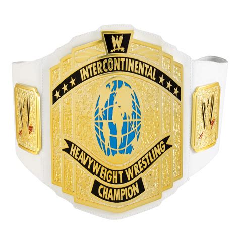 Black Intercontinental Championship Replica Title Belt Ph
