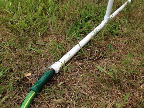 This will depend on your house water pressure. Beautifully Chaotic: DIY PVC Water Sprinkler