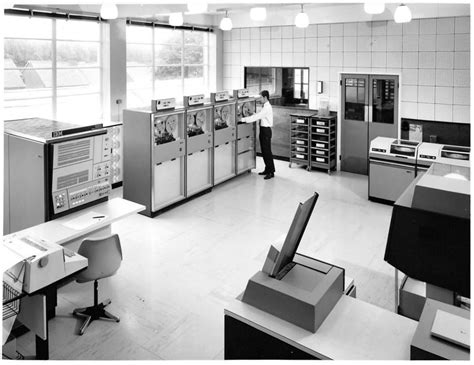 Collection Of Ibm Mainframe Photographs Late 1960s Early 1970s