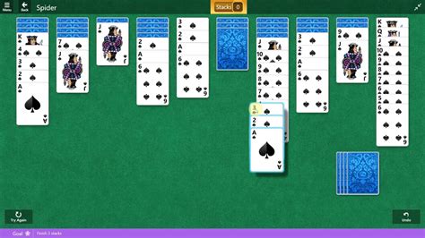 Microsoft Solitaire Collection Spider March 25 2017 Youtube