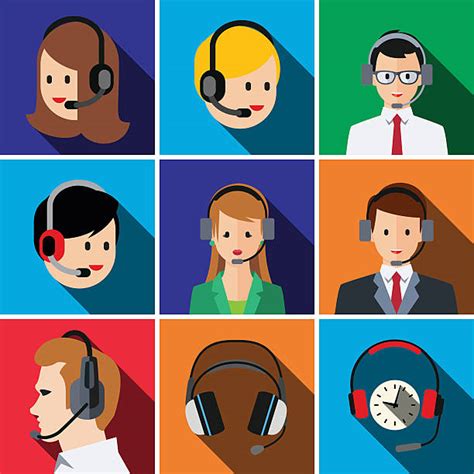 Dispatcher Headsets Illustrations Royalty Free Vector Graphics And Clip