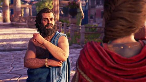 Assassin S Creed Odyssey Kassandra Meets Sokrates The Greek