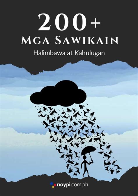 200 Mga Halimbawa Ng Sawikain At Kahulugan