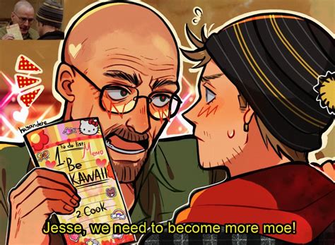 Huyandere Jesse Pinkman Walter White Breaking Bad Commentary English Commentary Highres