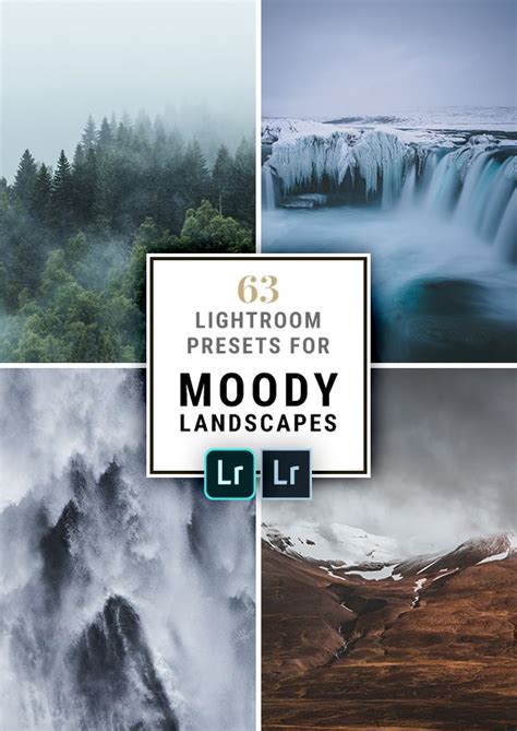 Sample dark and moody lightroom preset images. Moody Lightroom Presets for Landscape Photography ...