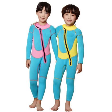 Free Shipping Neoprene Keep Warm Long Sleeved Diving Suits Wetsuit For