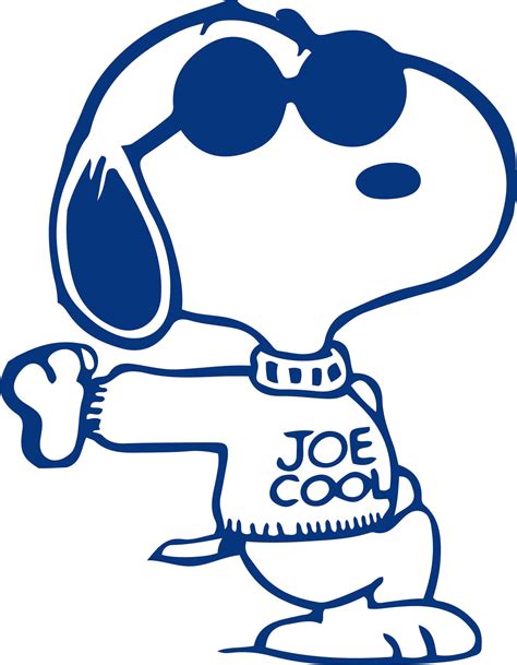 Snoopy Cartoon Cool Boy Shades Customized Wall Decal Custom Vinyl