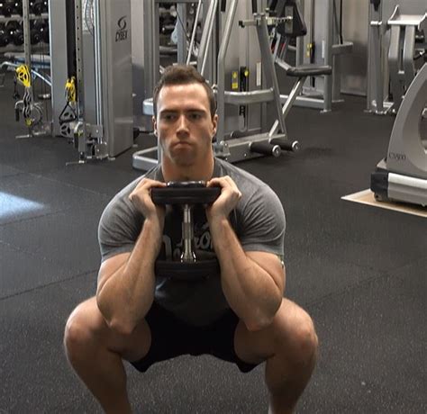 How To Dumbbell Goblet Squat Ignore Limits