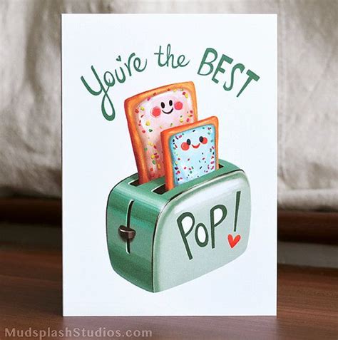 Treat your dad well on his birthday with one of these fantastic cards! Share some love with Dad, with this cute pun greeting card ...