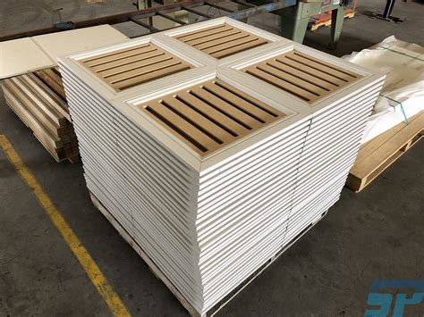 MDF, decorative acoustic ceiling panels - Scandinavian Profiles
