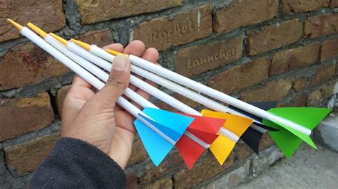 How To Make A Simple Rocket Launcher Easy Paper Rocket Launcher