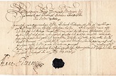 1636-Reisepass-a-firma-''Principessa-Anna-Eleonora- figlia di Langravio ...