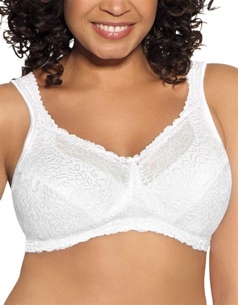 playtex white 18 hour airform comfort lace wirefree bra us 40ddd uk 40e nwot