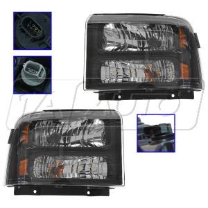 It takes time and dedication to complete a set of headlights to the level of skills and preparation they require. 2005 - 2007 Ford F250 Truck Super Duty Headlight for ...