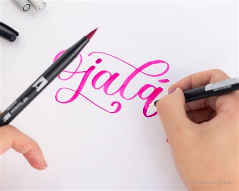 Abecedario Lettering Sombras Sombras En Tus Letras — Kariligraphy