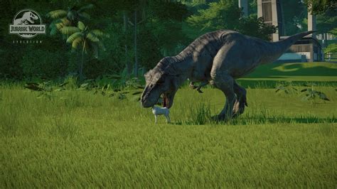 Jurassic World Evolution Every Carnivore Hunting A Goat