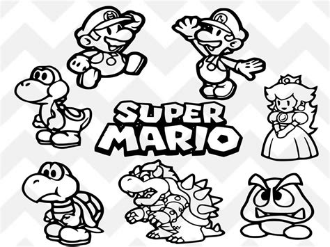 Free 181 Silhouette Super Mario Svg Free Svg Png Eps Dxf File