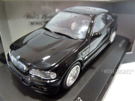 The bmw m3 has built a storied reputation as one of the world's best sports sedans. BMW M3 (e46) Coupe Black 1:43 431020020 MINICHAMPS diecast model car / scale model For Sale