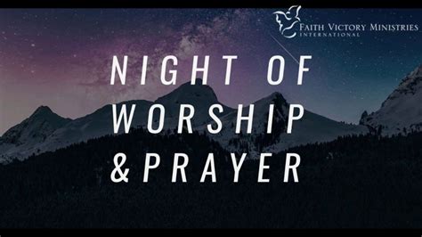 Friday Night Prayer June 26 2020 Praise Worship Prayer Youtube