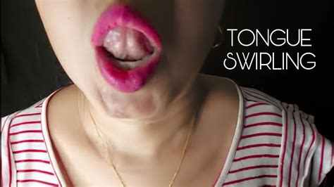 asmr tongue swirling sounds youtube