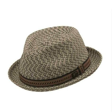 Bailey Mannes Crushable Straw Fedora Hat Hats For Men Straw Fedora