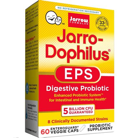 Jarro Dophilus EPS Пробиотик млрд CFU х капсули Jarrow