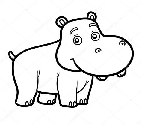 Imagem De Hipopotamo Para Colorir Separamos Lindos Desenhos De
