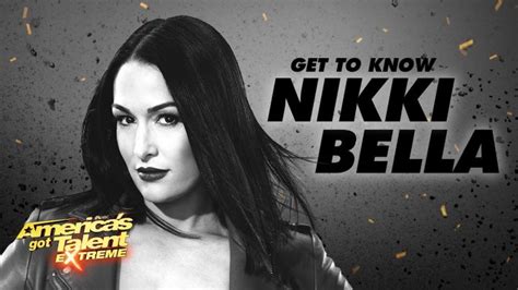 Nikki Bellas Americas Got Talent Extreme Canceled By Nbc Wrestling