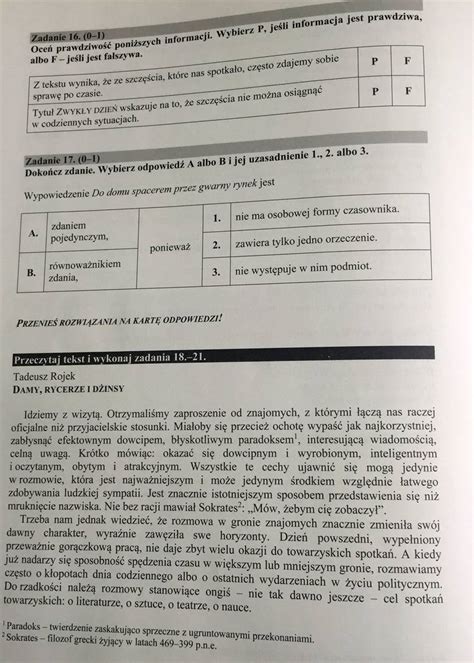 Arkusze maturalne poziom rozszerzony nowa era 2. Egzamin gimnazjalny 2016. JĘZYK POLSKI - co było? (PYTANIA ...